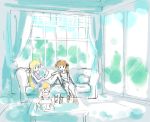  fate_testarossa mahou_shoujo_lyrical_nanoha mahou_shoujo_lyrical_nanoha_strikers sketch takamachi_family takamachi_nanoha vivio 