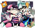  aori_(splatoon) gashi-gashi highres hotaru_(splatoon) splatoon 