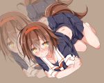  kantai_collection mtu_(orewamuzituda) school shiratsuyu_(kantai_collection) short_hair tagme 