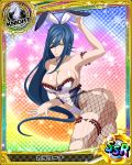  1girl animal_ears artist_request ass card_(medium) character_name chess_piece fishnet_pantyhose fishnets high_school_dxd jewelry kalawarner knight_(chess) long_hair necklace official_art pantyhose rabbit_ears torn_clothes torn_pantyhose trading_cards very_long_hair 