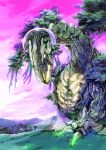  dragon fantasy highres monster nature original riato tree 