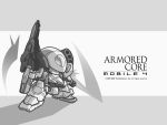  armored_core armored_core_mobile_4 chibi gun mecha 