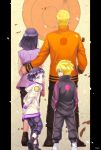  2boys blonde_hair blue_eyes facial_mark family father_and_daughter father_and_son hal_(sakurajam) highres husband_and_wife hyuuga_hinata long_hair mother_and_daughter mother_and_son multiple_boys naruto purple_hair short_hair uzumaki_boruto uzumaki_himawari uzumaki_naruto 