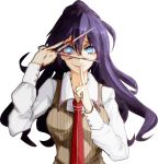  akuma_no_riddle highres purple_hair takechi_otoya transparent_background 