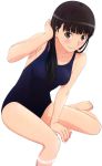  1girl amagami ayatsuji_tsukasa highres school_swimsuit swimsuit transparent_background wet 