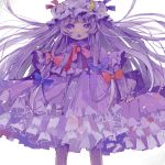  1girl drawr patchouli_knowledge sham00 touhou 