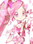  1girl artist_request cure_blossom drawr female hanasaki_tsubomi heartcatch_precure! magical_girl pink_eyes pink_hair precure solo tagme 