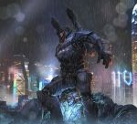  blurry bokeh depth_of_field kaijuu mecha monster no_humans pacific_rim photo_background rain science_fiction sunkist 