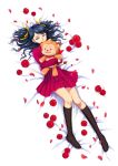  blue_hair flower high_resolution kigurumi_guardians long_hair majisama miyamori_nobara pink_eyes ribbon school_uniform stuffed_animal stuffed_toy twintails 