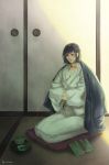  black_hair closed_mouth gintama high_resolution katsura_kotarou looking_away male pixiv_id_3432050 png_conversion short_hair solo traditional_clothes wafuku 