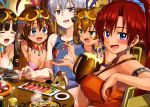  1boy 4girls absurdres amy_(suisei_no_gargantia) bellows_(suisei_no_gargantia) chiba_sadoru highres ledo_(suisei_no_gargantia) melty_(suisei_no_gargantia) multiple_girls saaya_(suisei_no_gargantia) suisei_no_gargantia 