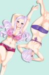  2girls ass blue_eyes breasts fairy_tail high_resolution large_breasts lisanna_strauss mirajane_strauss multiple_girls siblings sisters soles very_high_resolution white_hair 
