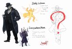 alternate_headwear character_sheet diepod english fedora formal hat mask no_pupils q_(street_fighter) solo street_fighter street_fighter_iii street_fighter_iii:_3rd_strike suit trench_coat yellow_eyes 
