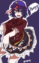  female hat high_resolution jiangshi miyako_yoshika ofuda paper pixiv_id_1024475 short_hair solo touhou zombie 