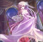  braid cocorosso dress elbow_gloves french frills gloves jewelry long_hair necklace pandora_hearts purple_hair red_eyes 