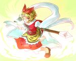  jeweled_pagoda polearm shawl spear tamagosho toramaru_shou touhou weapon 