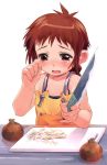  blush brown_hair child knife onion onions original satou_toshiyuki slicing tears 