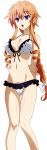  1girl bikini date_a_live extraction highres swimsuit transparent_background yamai_yuzuru 
