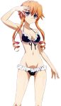  1girl bikini date_a_live extraction swimsuit transparent_background yamai_kaguya 