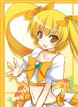  blonde_hair blush cure_sunshine heartcatch_precure! long_hair magical_girl myoudouin_itsuki precure twintails yellow_eyes 