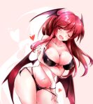 breasts fumitsuki_(minaduki_6) koakuma swimsuit touhou 