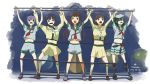  kantai_collection kiso_(kantai_collection) kitakami_(kantai_collection) kuma_(kantai_collection) kusakabe_(kusakabeworks) marionette ooi_(kantai_collection) puppet tama_(kantai_collection) 