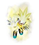 gloves highres official_art red_eyes silver_the_hedgehog sonic_the_hedgehog super_silver 