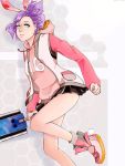  cute fan_art game green_eyes purple_hair pvp rabbit s4 sword 