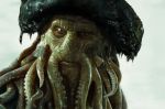  1boy barnacle cocked_eyebrow davy_jones face green_eyes hat monster_boy pirate_hat pirates_of_the_caribbean sketch solo tajim tentacles 