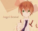  1boy angel_beats! green_eyes looking_at_viewer ooyama_(angel_beats!) smile solo 