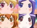  blonde_hair blue_eyes brown_eyes face fresh_precure! fresh_pretty_cure! gununu higashi_setsuna ichigo_mashimaro meme momozono_love precure pretty_cure purple_eyes purple_hair red_hair yamabuki_inori 