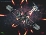  firing gameplay_mechanics gyruss jason_robinson making_of scoreboard space space_craft space_station starfighter 