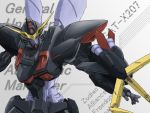  battasarada blitz_gundam claws gundam gundam_seed mecha no_humans 