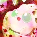  alternate_color artist_request commentary_request green_eyes jigglypuff lowres no_humans open_mouth pokemon pokemon_(creature) ribbon shiny_pokemon 
