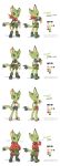  absurdres adapted_costume alternate_costume artist_name carol_tea company_name concept_art extvia fang freedom_planet furry green_eyes green_skin highres scarf tagme tail 
