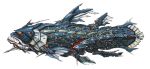  battleship darius darius_gaiden fish king_fossil mecha robot ship 