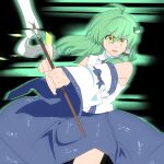 gohei kochiya_sanae skirt toro_(nightlord) toro_(pixiv) touhou