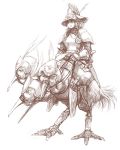  armor dodrio medieval monochrome pokemon sword 