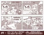  admiral_(kantai_collection) airfield_hime comic edowin english gameplay_mechanics gauge haruna_(kantai_collection) hat highres i-class_destroyer kantai_collection kongou_(kantai_collection) sharp_teeth sunglasses torn_clothes yuudachi_(kantai_collection) 