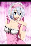  1girl fairy_tail lisanna_strauss looking_at_viewer smile tagme white_hair 