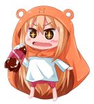  +_+ cola commentary_request doma_umaru hamster_costume himouto!_umaru-chan shishinon 