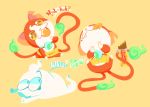  candy_bar cat chocoboo english fangs flat_color food food_on_face ghost jibanyan kyra_kupetsky licking_lips multiple_tails no_humans notched_ear open_mouth simple_background sitting speech_bubble tail tail_hold tongue tongue_out two_tails whisper_(youkai_watch) youkai youkai_watch 