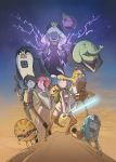  adventure_time artist_request blonde_hair blue_skin crown darth_vader death_star fionna genderswap gunther_(adventure_time) han_solo ice_queen long_hair obi-wan_kenobi princess_bonnibel_bubblegum smile star_wars tagme very_long_hair white_hair 