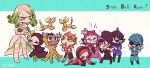  axl_ro blackmore chibi disco_(sbr) doctor_ferdinand funny_valentine jojo_no_kimyou_na_bouken magenta_magenta mike_o ringo_roadagain sizma steel_ball_run tubular_bells_(stand) wekapipo 