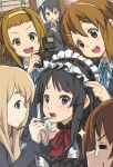  akiyama_mio animal_ears applying_makeup black_hair blonde_hair blue_eyes brown_eyes brown_hair camera cat_ears everyone fuwafuwa_time gothic_lolita hirasawa_yui k-on! kotobuki_tsumugi lipgloss lipstick lolita_fashion long_hair makeup makeup_brush multiple_girls muuten nakano_azusa school_uniform tainaka_ritsu tears walk-in yamanaka_sawako 