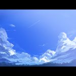  cloud clouds letterboxed ryouma_(galley) scenery sky 