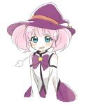  akakokko blue_eyes cosplay hat lowres magical_girl pink_hair yoshikawa_chinatsu yuru_yuri 