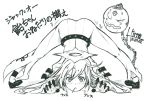  gloves guilty_gear guilty_gear_xrd halo hiruno jack-o_(guilty_gear) mouth_hold sketch top-down_bottom-up 