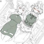  2girls animal_ears breasts chiyoshi_(sevendw) dowsing_rod jewelry large_breasts mouse_ears mouse_tail multiple_girls nazrin necklace tail toramaru_shou touhou 