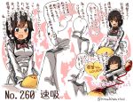  1boy 1girl admiral_(kantai_collection) apron black_hair blush hayasui_(kantai_collection) kantai_collection suzuki_toto tagme 